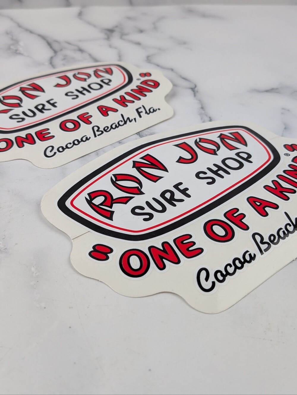 2 Ron Jon Surf Shop Stickers One Of A Kind Cocoa Beach, Florida - Picture 4 of 6